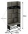 P12 LOFT  + BOKI - SZARY CZARNY - WYMIARY.jpg