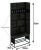 P12 LOFT  + BOKI - CZARNY CZARNY - WYMIARY.jpg