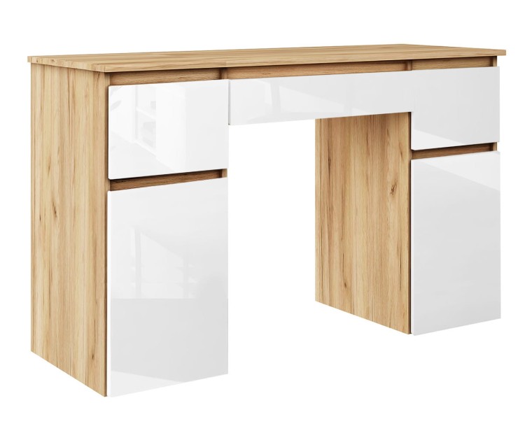 biurko Megan B1 złoty biały połysk (1).jpg