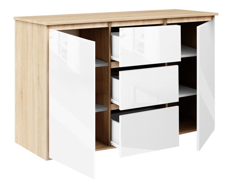 komoda megan 120 K3 sonoma i biały połysk (6).jpg