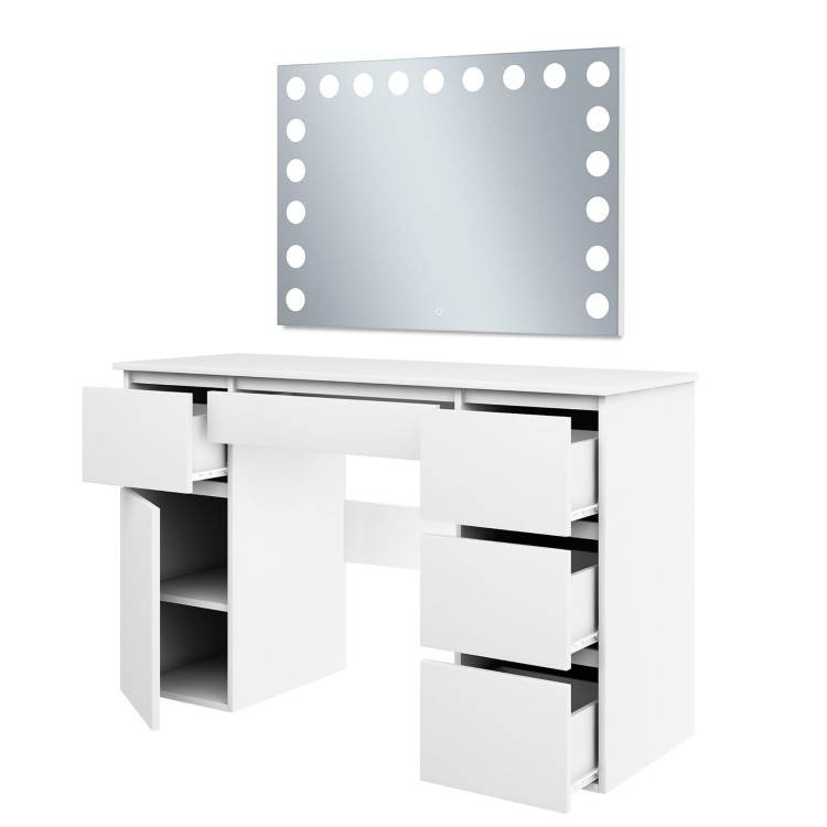 toaletka Megan b2 z lustrem visage biała3.jpg