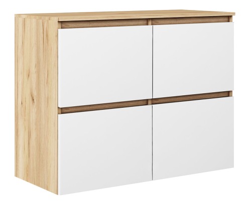 komoda megan-90 k4 dab zloty bialy.jpg