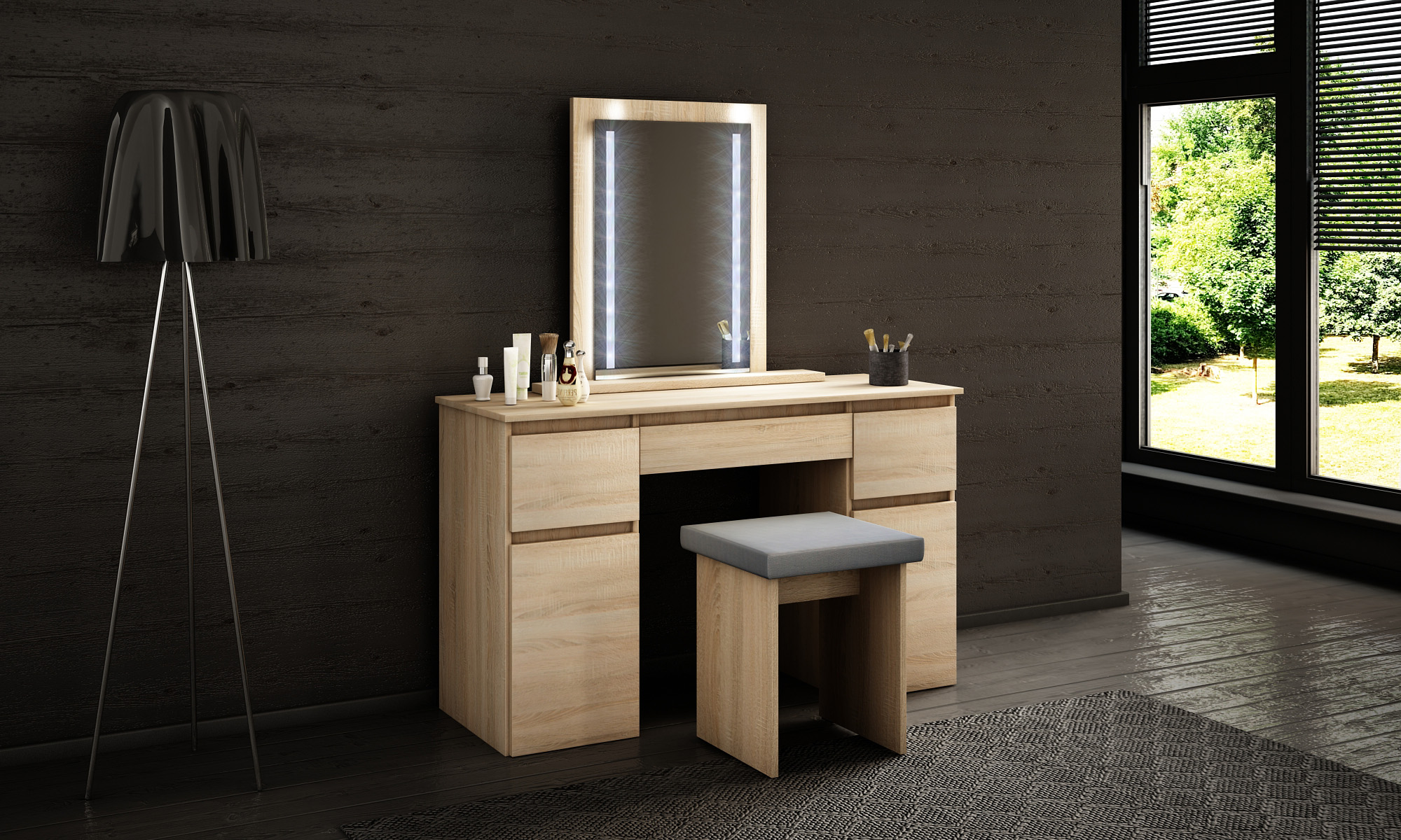 toaletka-meganB-dąb-sonoma